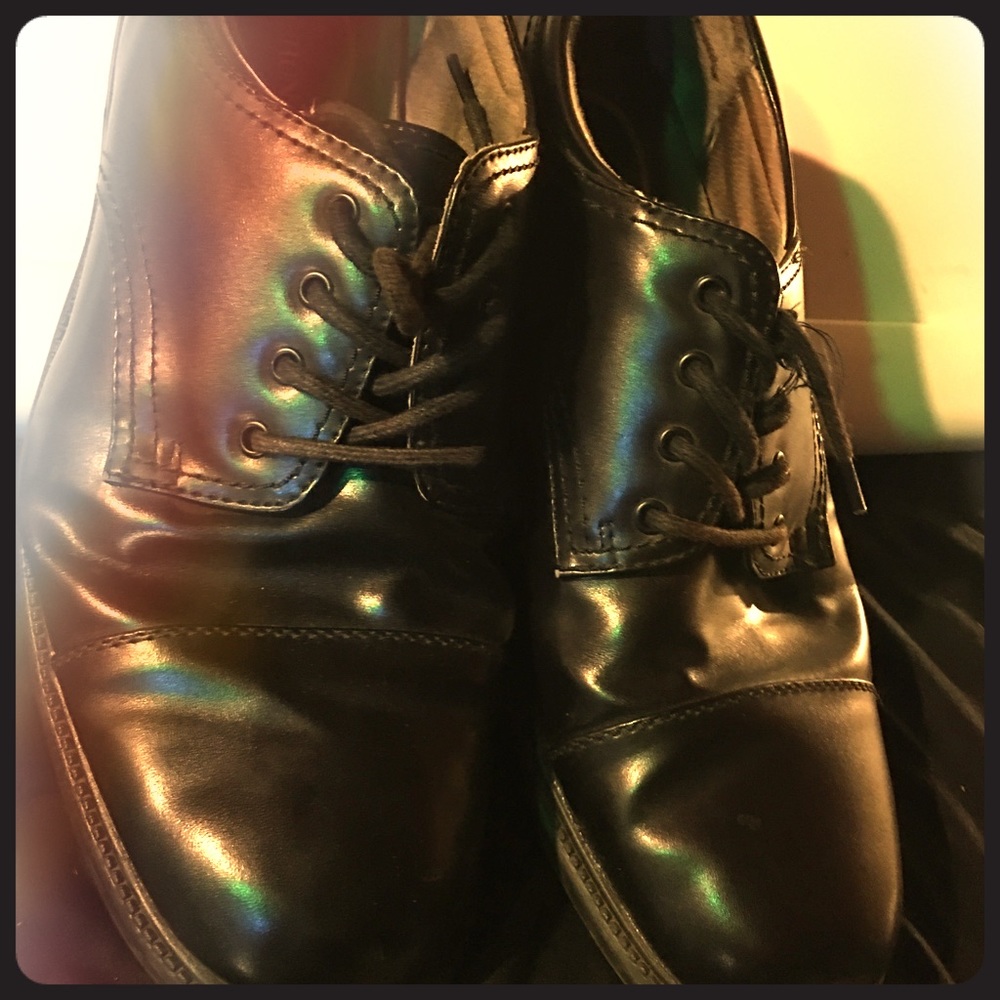 Dress shoes worn twice